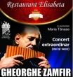 Gheorghe Zamfir va sustine un concert pe 25 septembrie 2013, in Restaurantul Elisabeta din Bucuresti