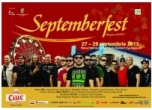 SeptemberFest la 15 ani - festival in Cluj-Napoca, in perioada 27 - 29 septembrie 2013