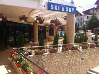 Hotel Ski & Sky Predeal - terasa