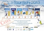 146 de partii de schi din 15 judete din Romania promovate de Ciuc Premium si Groove Hour online si prin pliante turistice gratuite