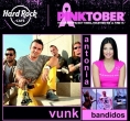 Vunk, Antonia, Bandidos si Cristi Nistor vor concerta, pe 26 octombrie 2013, la Hard Rock Cafe, in cadrul evenimentului PINKTOBER
